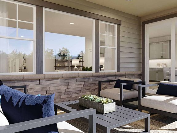 Example of Plan 3507 Covered Patio