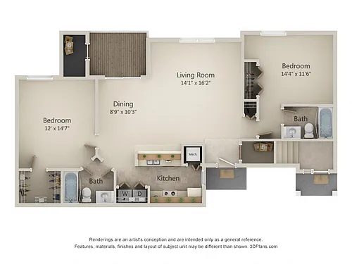Floor plan 2F-Horizon Series