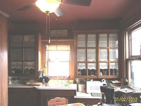 Original kitchen cabinets