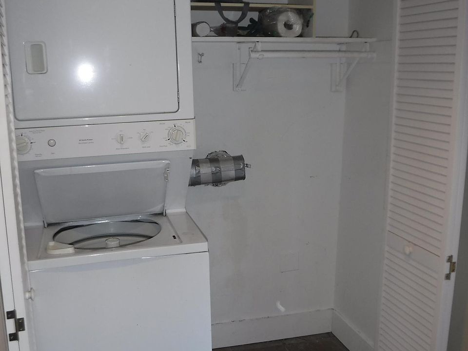 laundry and coat closet