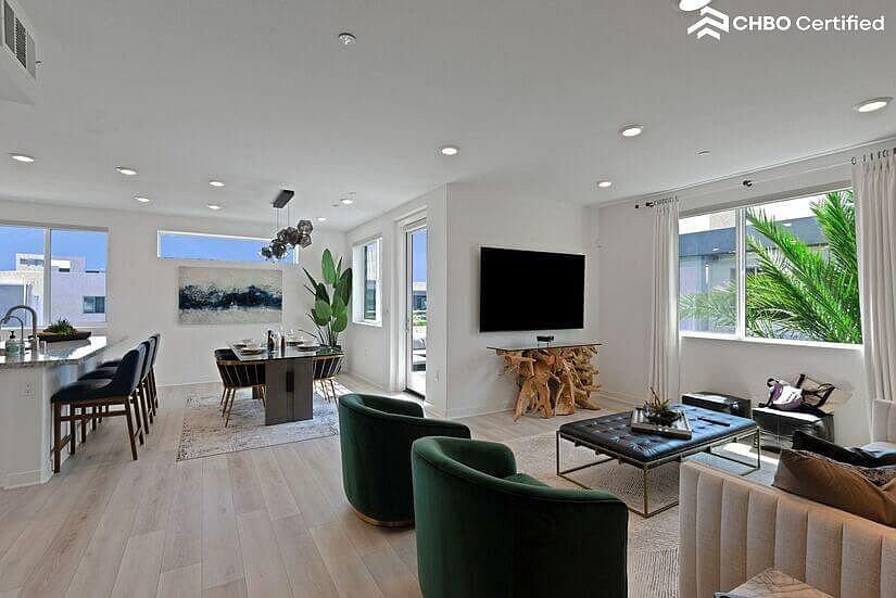 Automated motorized shades, Alexa-enabled smart home