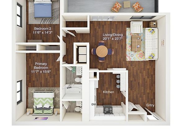 2nd image of 835-865 Mix Ave #3306