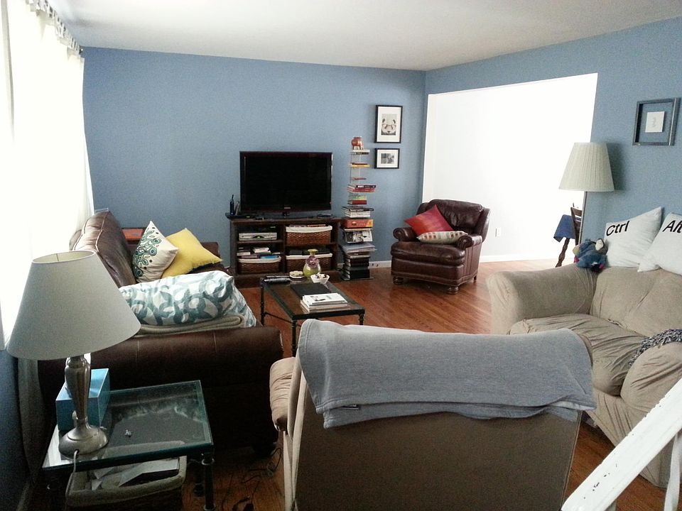 Large living room with lots of light.