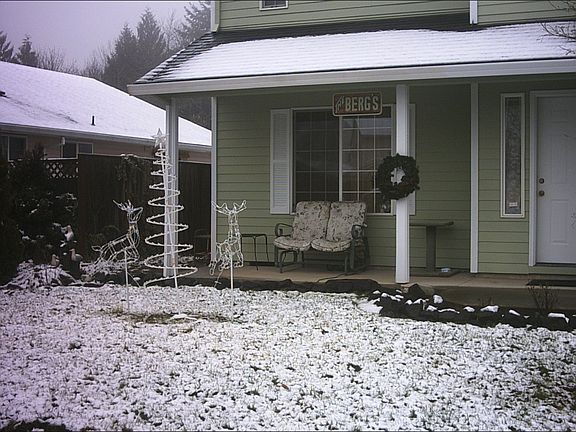 Snowy Front of House!
