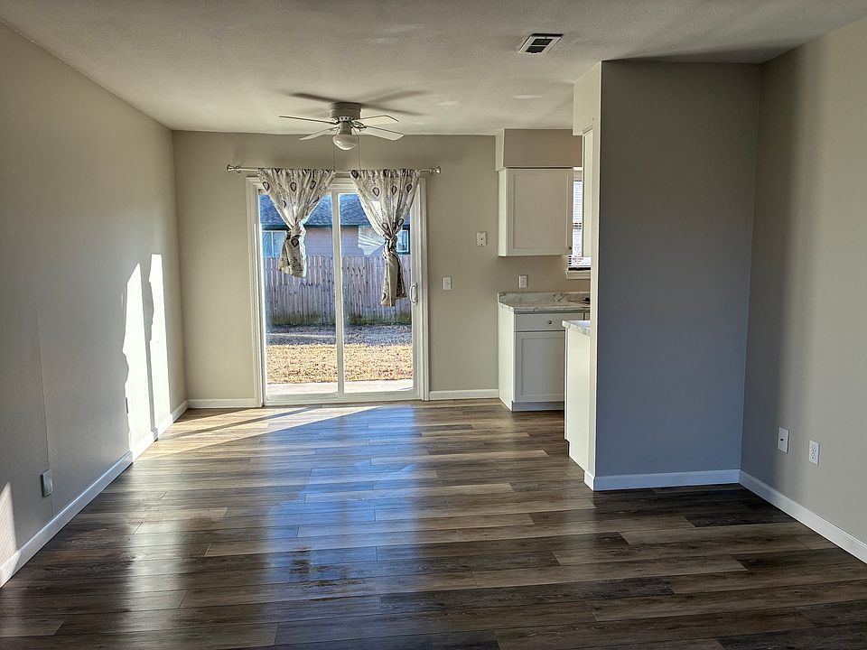 dining room and kitchen