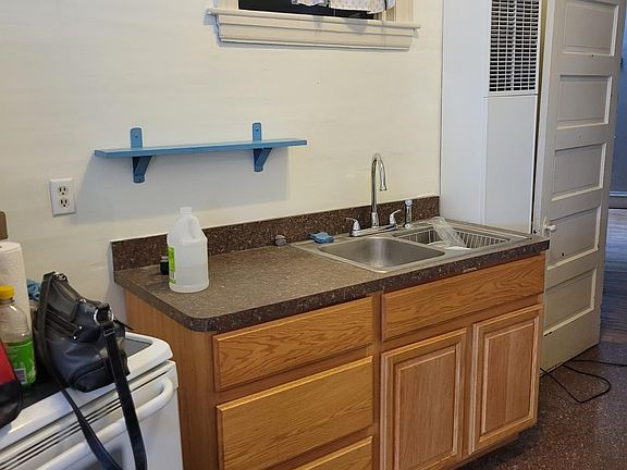 Galley style kitchen