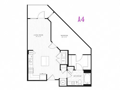 Floor plan A4