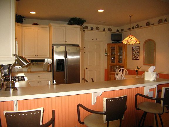 Eat-In Kitchen w/Wainscoting 
