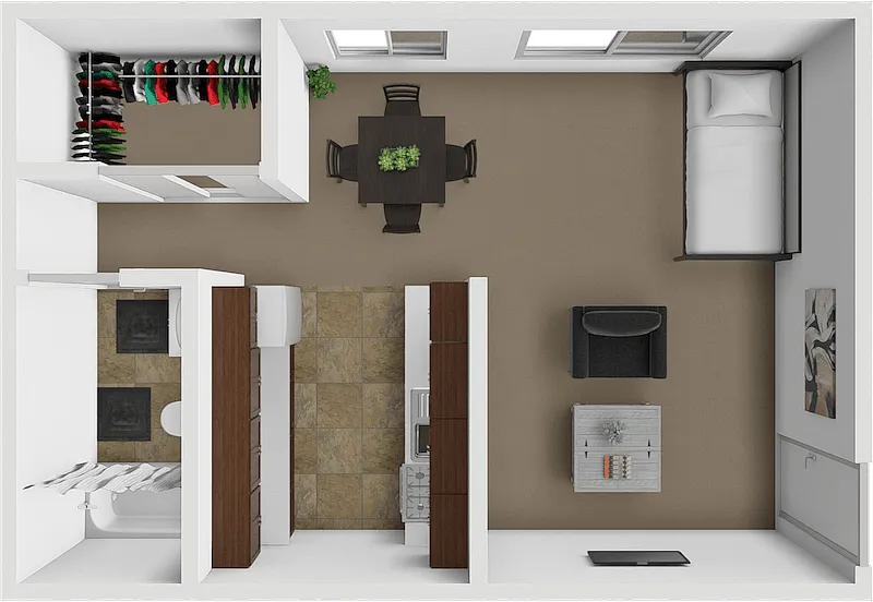 Floor plan Basalt