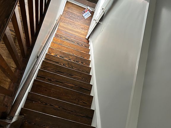 Stairs to apartment