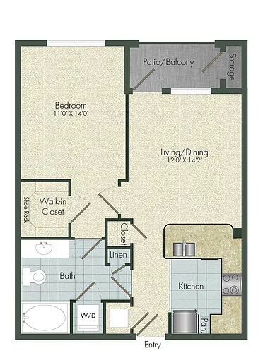 Floor plan A1