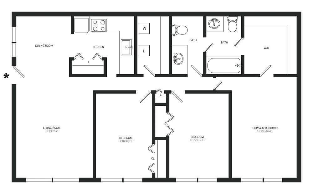 Floor plan The Caspian