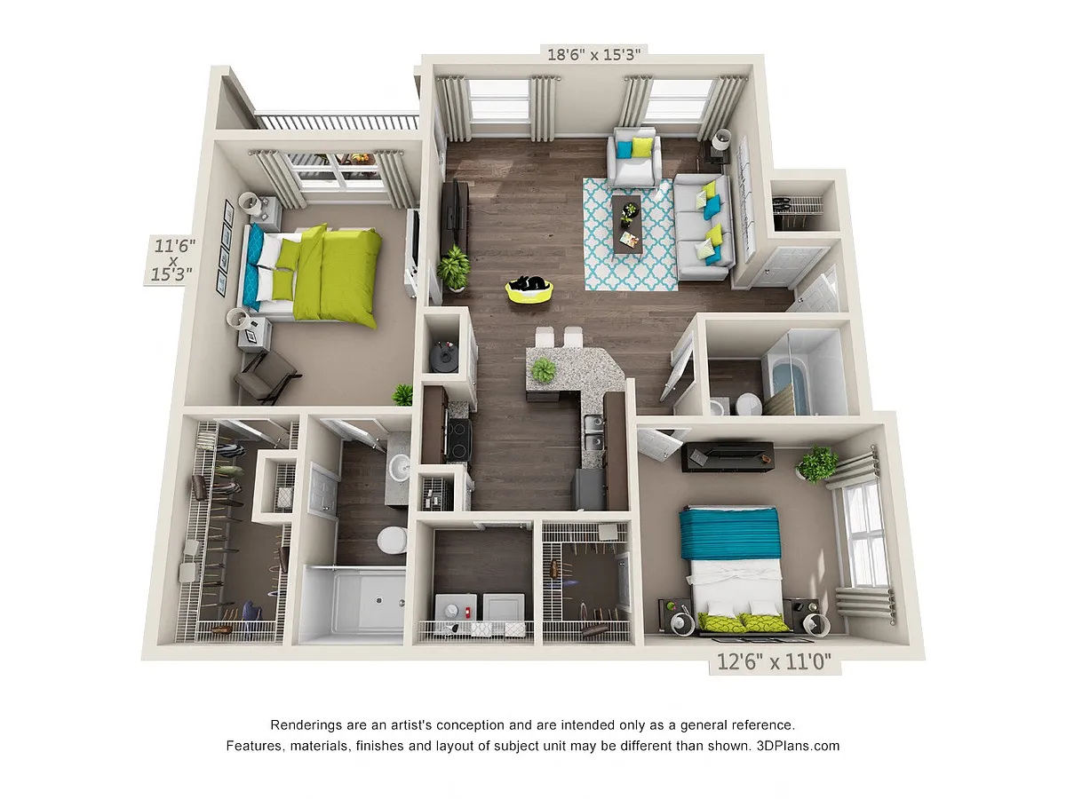 Floor plan B1