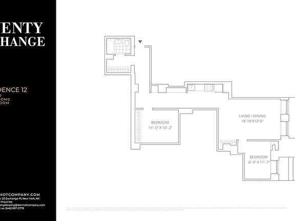 2nd image of 20 Exchange Pl APT 1712