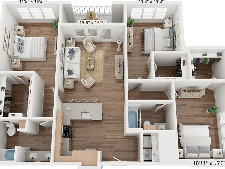 C1a floor plan The Vaughan