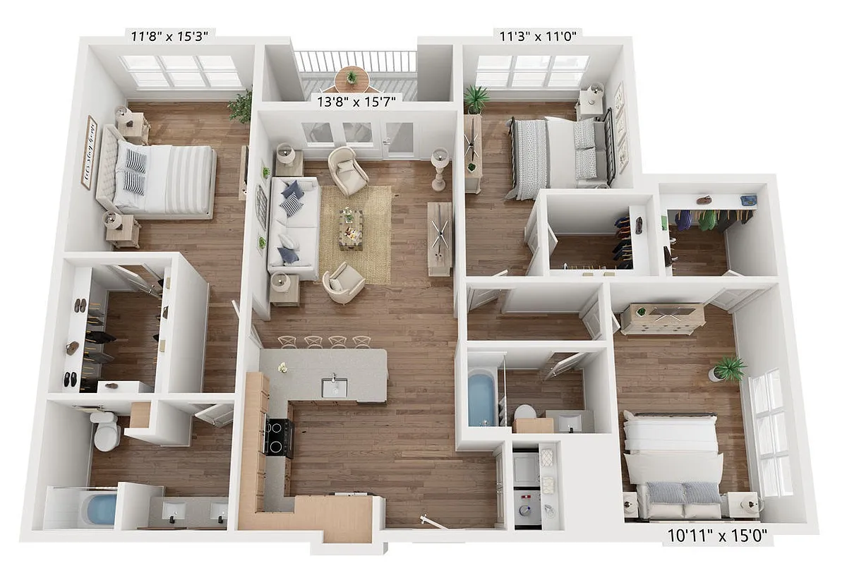 Floor plan C1a