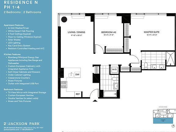 2nd image of 28-30 Jackson Ave Penthouse 2N