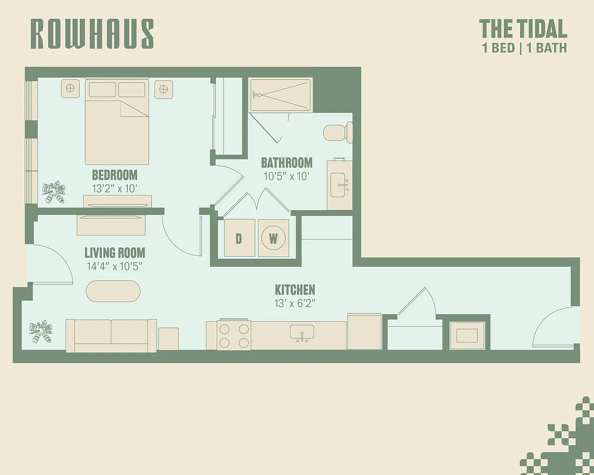 Floor plan The Tidal
