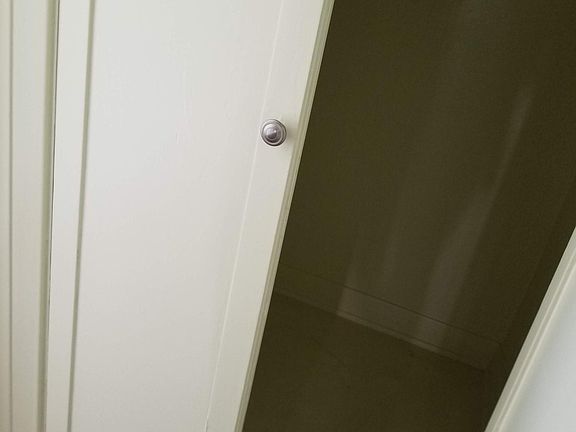 Hallway storage open