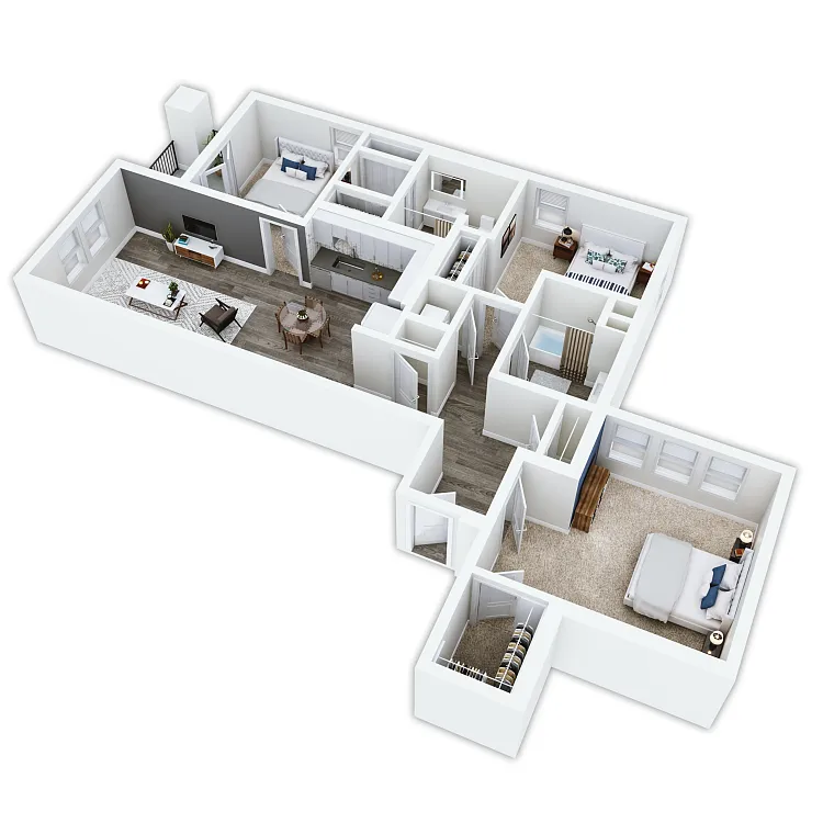 Floor plan D1