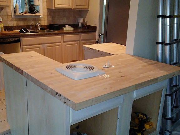 Kitchen remodel in progress