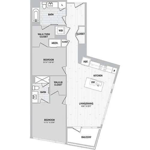 Floor plan B11
