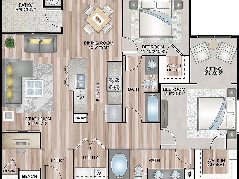 1217 Square Feet 1217 Square Feet