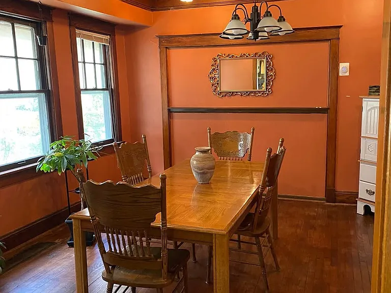 Large, formal dining room