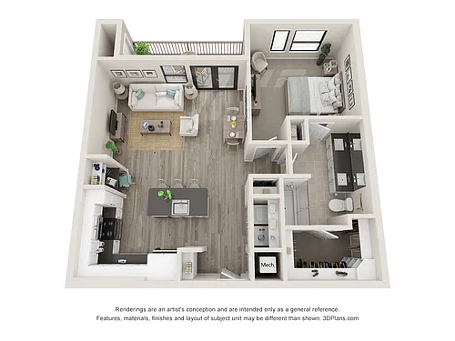 Floor plan A3A