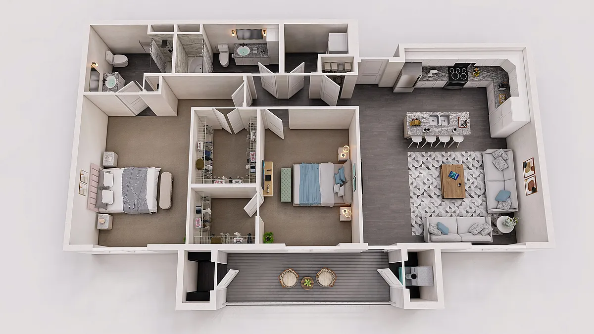 Floor plan Meridian
