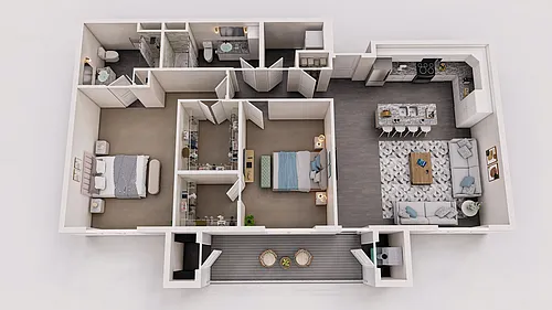 Floor plan Meridian