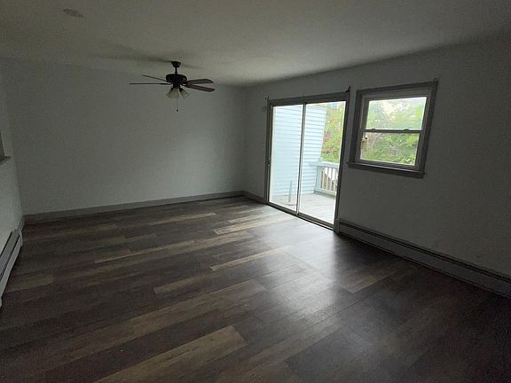 living room + dinning are+deck