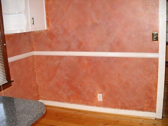 Large eat in kitchen with separate dining room.