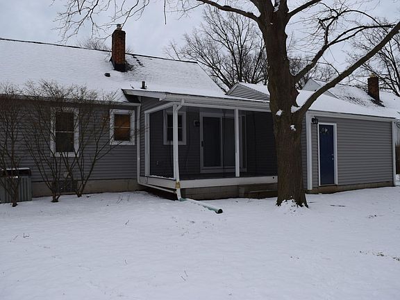 House from rear yard