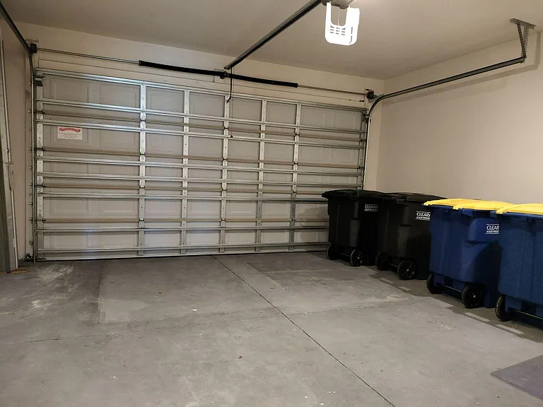 Two car garage