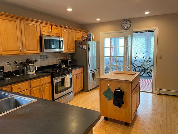 kitchen and back porch