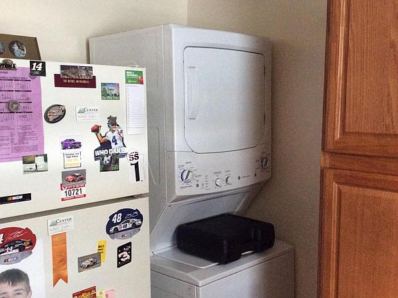 Kitchen #2 (showing the in unit washer & dryer)