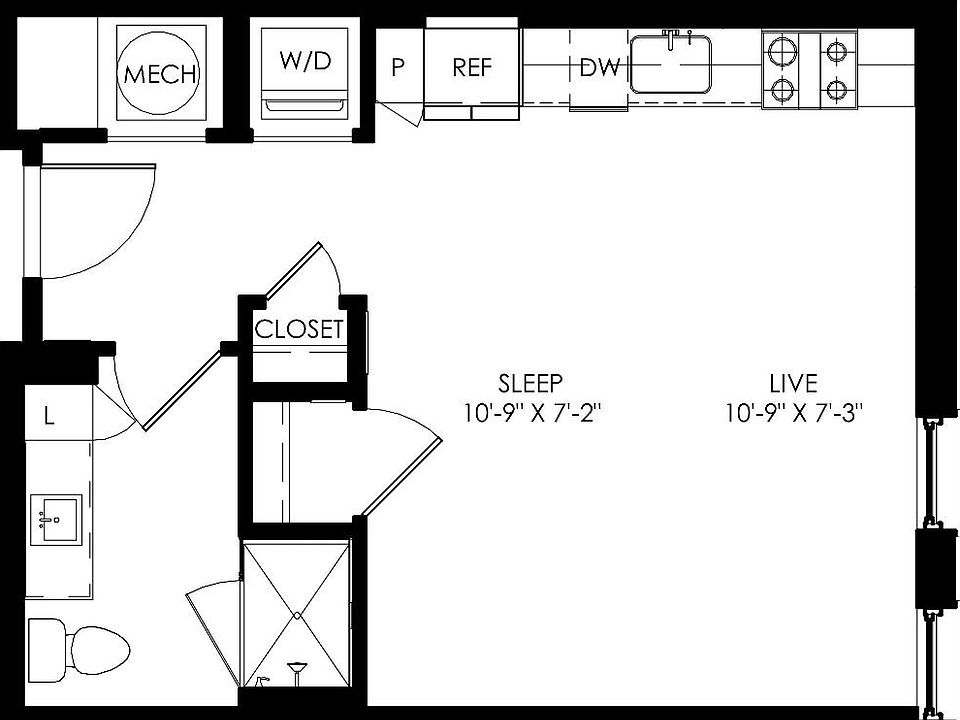2nd image of 750 N Glebe Rd #478