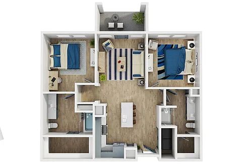 Floor plan B1