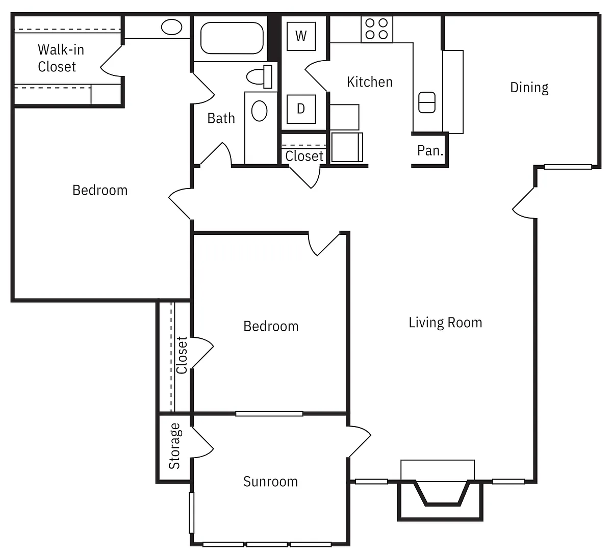Floor plan B2
