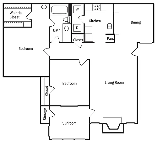 Floor plan B2