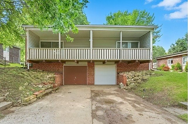 Driveway. Home is on the left