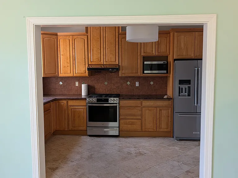 Kitchen From Back Living Room