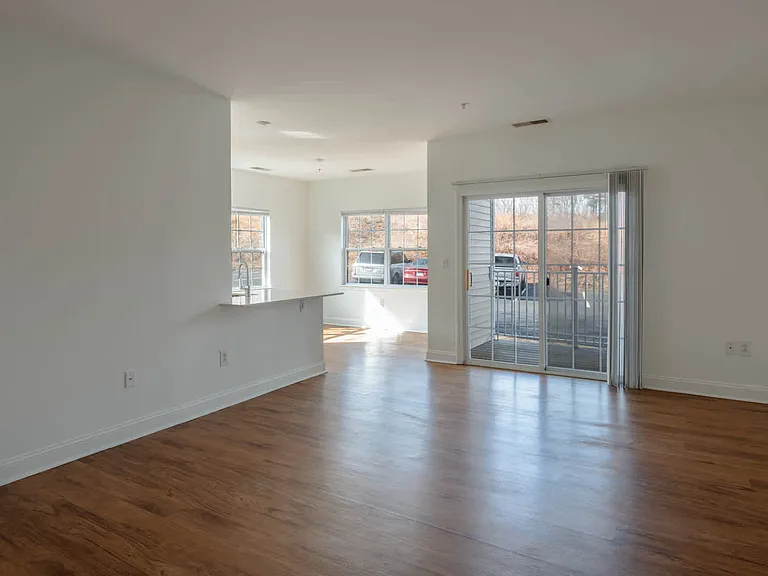 Living Room with Patio and Hard Surface Flooring