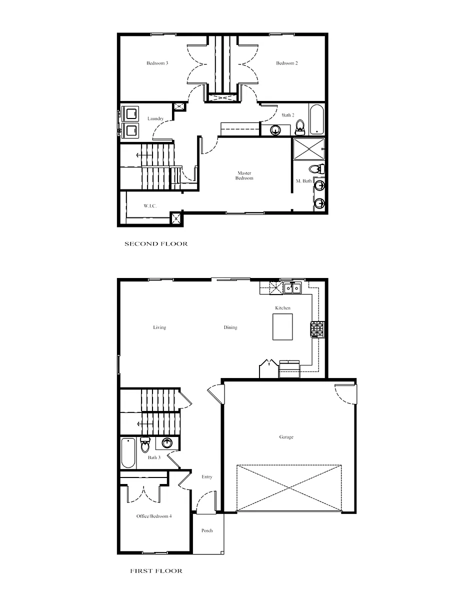 Floor plan 4 Bedroom