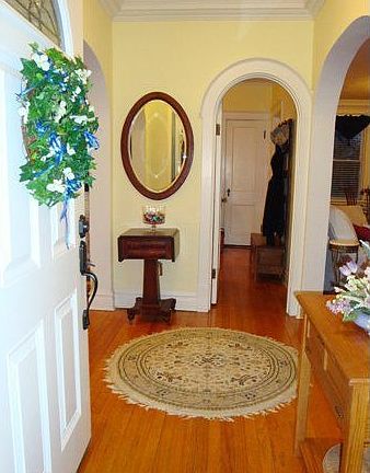 Front Door and Entry Hall