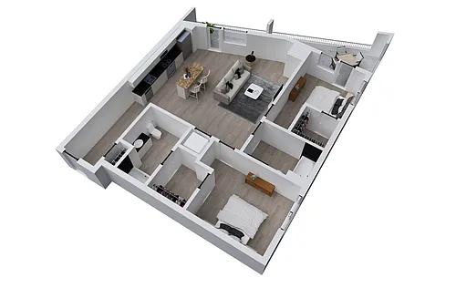 Floor plan B4