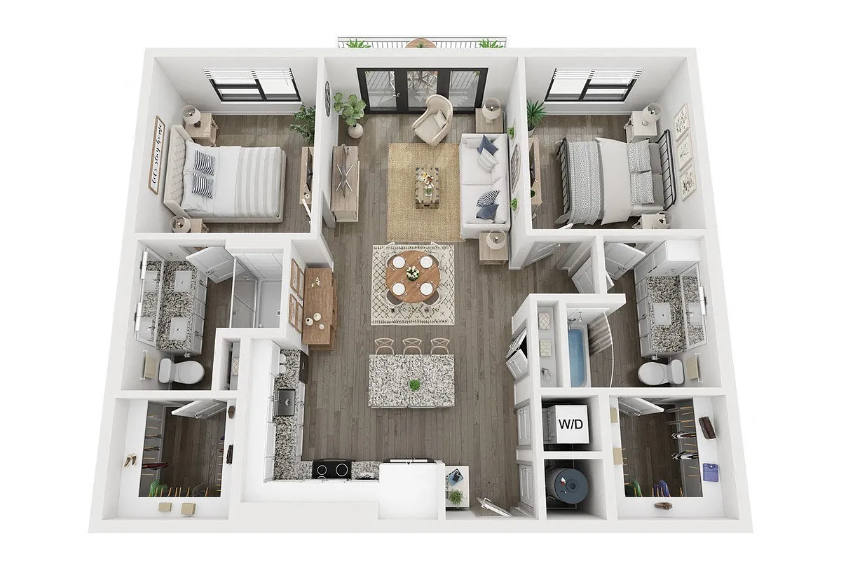 Floor plan B1