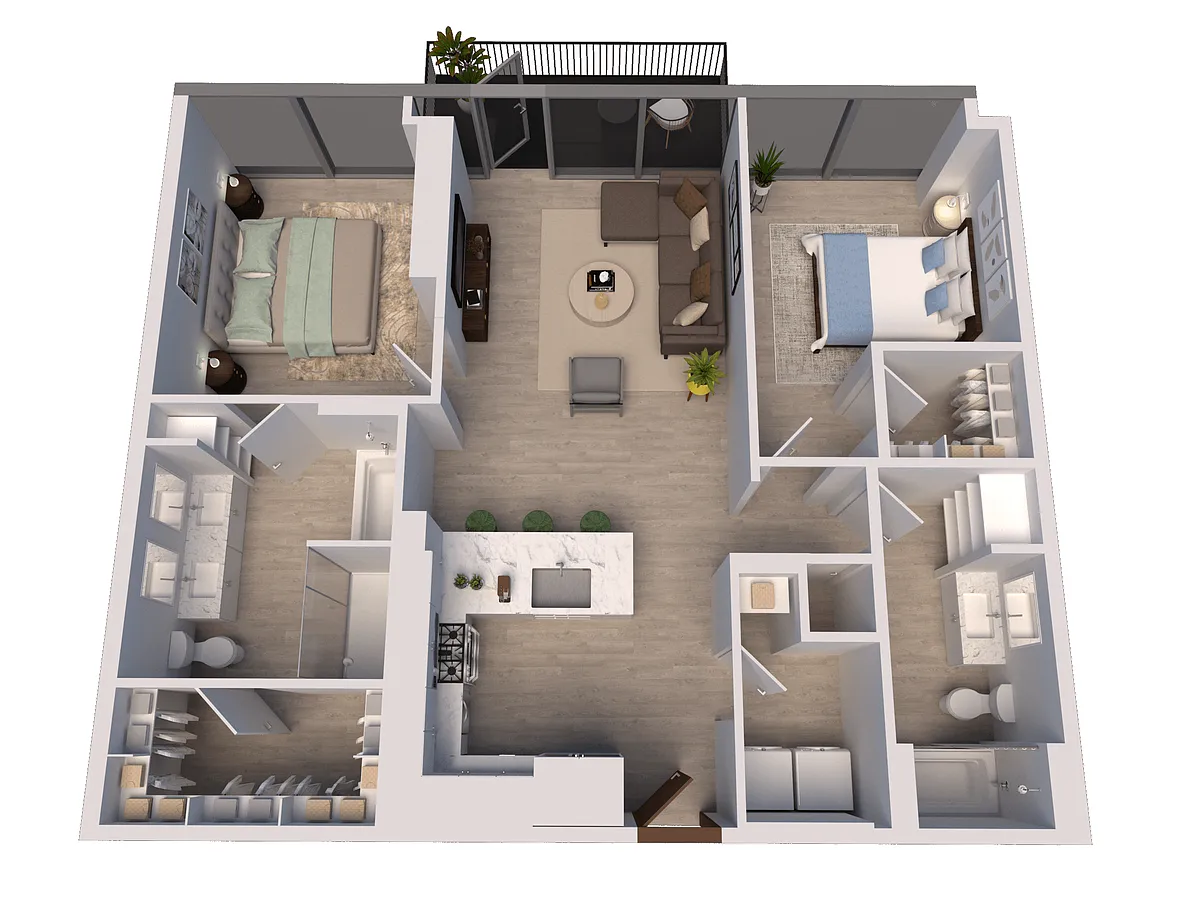 Floor plan B13