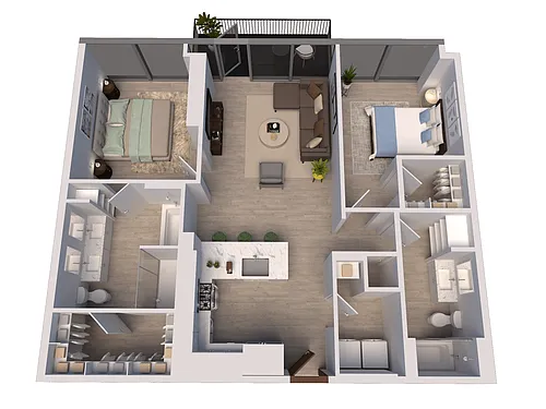 Floor plan B13